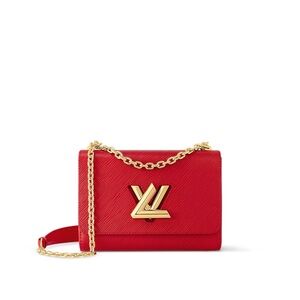 Louis Vuitton Twist MM Red